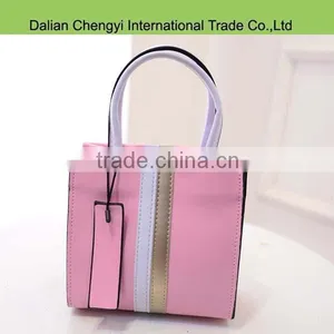 High Quality pu Customized Mini Chic Tote Fashion Bags Ladies Bags thumbnail-1