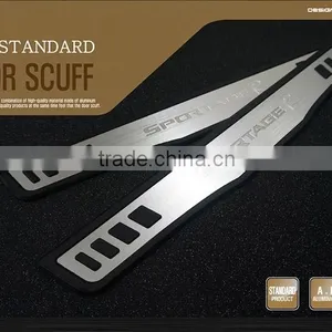 [DXSOAUTO] KIA Sportage R - The Standard AL Door Sill Scuff Plates Set(no.6272) thumbnail-2
