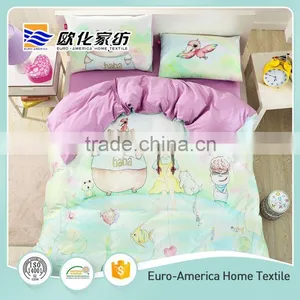 Wholesale Peach Duvet Comforter Bedding Sets Digital Print thumbnail-1