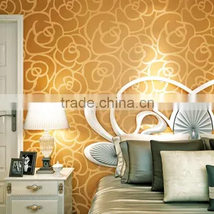 Beauty Decoration Design Big Flower Gorgeous Wallpaper thumbnail-1