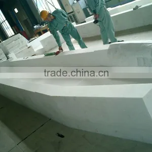 Fire Resistant Furnace Corundum Brick Fused Cast Alpha-Beta Alumina Block thumbnail-4