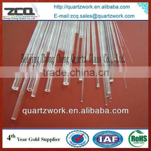 Transparent Uvc Quartz Glass Tube,uv Lighting Quartz Tube thumbnail-3