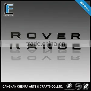 Custom High Quality 3d Plastic Chrome Plated Emblem Badges Car Emblem thumbnail-2