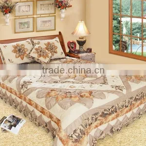 Suede Patchwork Quilt thumbnail-1