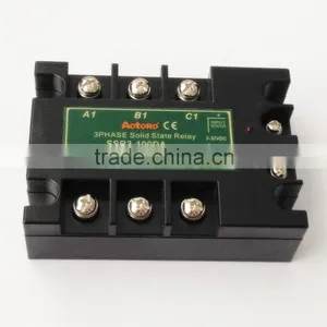 Solid State Relay SSR3-100DA 100A Three Phase Electrical Relays 100a 24v thumbnail-1