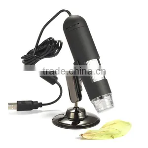 2M USB Digital Microscope With 8 LED 400x Measurement Software Compatible With Windows & Mac thumbnail-1