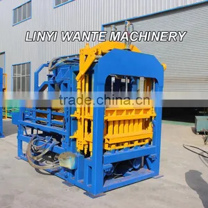 QT10-15 Hydraulic Curbstone Paver Concrete Brick Maker Machine thumbnail-1