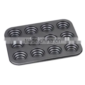 12 Cup Muffin Pan Witth Flower Shape thumbnail-2