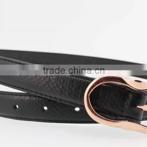 2015 New Design Women Accessories pu Belt With Black Leather for Jeans in YiWu thumbnail-5