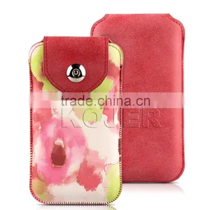 NEW Leather Mobile Phone Case for IPhone 6s/Samsung,PU Pouch thumbnail-3