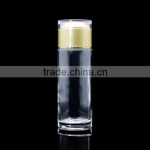 Custom Made Transparent 80ml Acrylic Cosmetic Glass Bottle With Screw Cap thumbnail-1