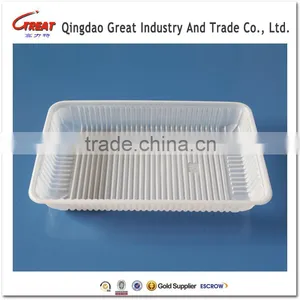 Dispoasble Plastic Barbecue Use Food Meat Tray thumbnail-1
