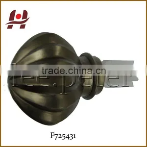 F725431 Window Resin Plastic Crystal Glass Resin Curtain Finial thumbnail-1