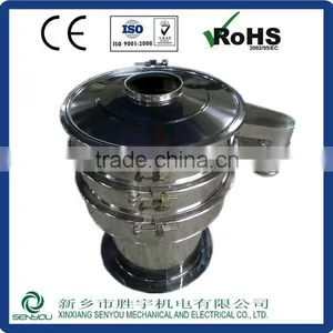 High Frequency 3 Decks Vibrating Screen for Herb From China OEM thumbnail-1