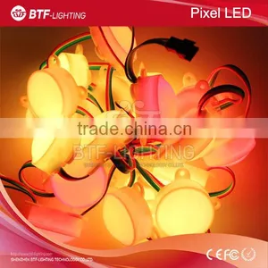 45mm Ws2811,ws2801,USC1903,LPD6803,DMX512 Led Modules Milky Case Waterproof IP68 DC 12V Led Pixel 3 Pcs Leds Inside thumbnail-1