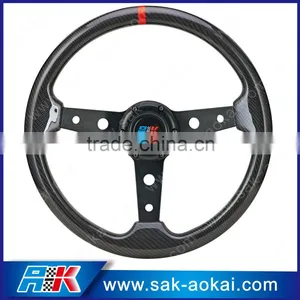 Factory Direct Supply 100% Carbon Fiber Steering Wheel thumbnail-1