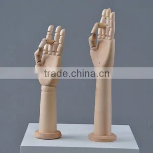 Wooden Mannequin Hand for Gloves Display thumbnail-1