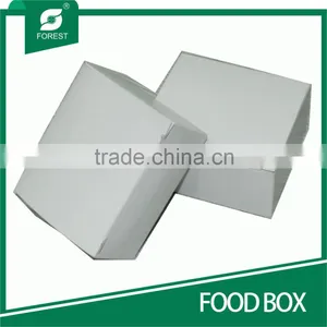 FOOD GRADE WHITE CARDBOARD BOX FOR FOOD PACKING CAKES Quality Choice thumbnail-1