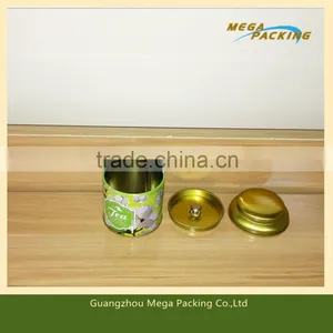 Factory Directly Sale Low Price High Quality Tea Tin Box With Inner Cap, Round Tin Box thumbnail-3
