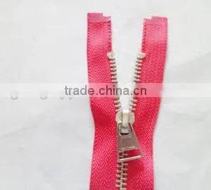 5# Metal Zipper Aluminum Zipper Teeth Zipper Open End Zipper With Auto-lock Zipper Slider Jacket Zipper thumbnail-3