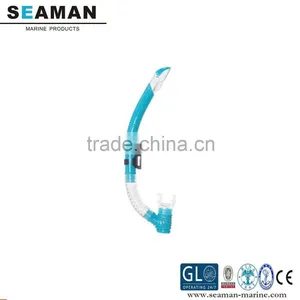 Adult Diving Swimming Half Dry Snorkel Tube for Snorkeling With Valve thumbnail-1