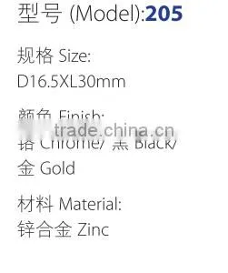 High Security Zinc Cabinet Push Lock thumbnail-4