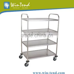 Stainless Steel Hotel Serving Cleaning Trolley Cart thumbnail-3
