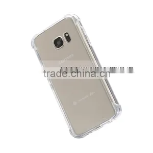 Lowest Price ! Durable Dustproof ,Transparent Clear Shockproof Hybrid Mobile Phone Case for Samsung Galaxy S7 thumbnail-1