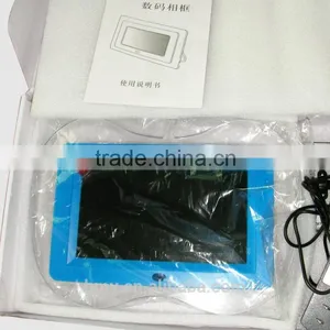7 Inch Gift Digital Photo Frame Alarm Clock MP3 MP4 Movie Player Quality Choice thumbnail-5