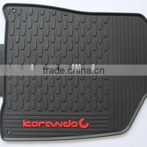 Wholesale Custom Fit Full Set Type PVC Auto Car Floor Mats For SSANGYONG KORANDO thumbnail-5