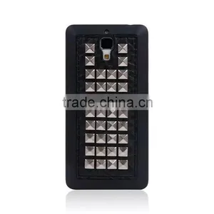 Nice Touch Feel Case for MI 4 ,3D Rivet Pattern Case , Rock Heavy Metal Style Case for MI 4 thumbnail-2