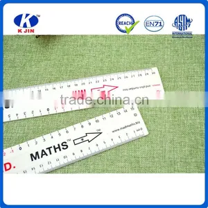 Hot Selling 30cm Double Side Plastic Ruler Style With Nutcracker Ruler for Measuring Waist thumbnail-3