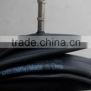 Environmentally Friendly Bicycle Tube 28''x1 5/8x1 1/4 D/V Butyl thumbnail-1