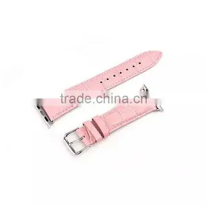 The Newest Design Leather Watch Band for Iphone Watch thumbnail-1