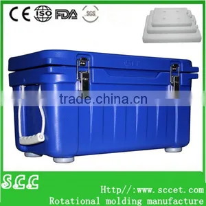 68QT Insulated Cooling Beer Cooler Live Fish Cooler Plastic Ice Chest With FDA CE thumbnail-1