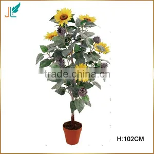 High Simulation Potted Hydrangea Flower Tree Bonsai Tree for Sale thumbnail-5