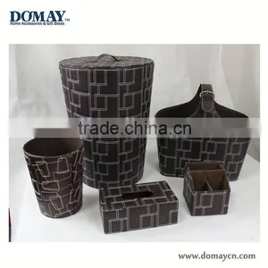 2015 Hot Sale Fashion Leather Hamper Wholesale thumbnail-4