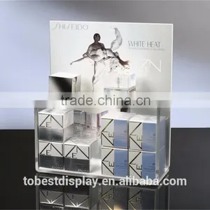 Acrylic Perfume Display Showcase, Display Case, Plexiglass Perfume Display Stand thumbnail-1