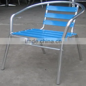 00 Outdoor Futniture Colorful Aluminum Stacking Garden Dining Chair YC001A thumbnail-1