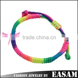 Easam New Style Handmade Braided Cotton Bracelet thumbnail-1