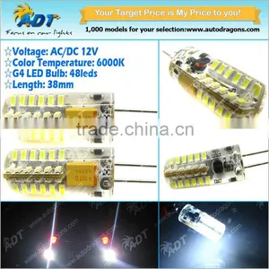 G4 LED Bulb 5W 48 x 3014SMD Led Car Motorhome Caravan Boat thumbnail-6