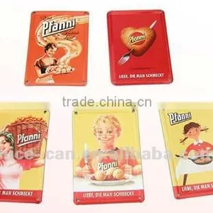 Tin Cards Tin Sign Home Decoration Fridge Magnet Tin Sign thumbnail-6
