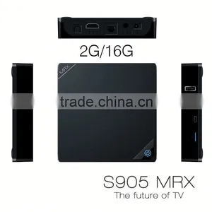 China Manufacturer OEM&ODM Google Android 5.1 Amlogic S905 Quad Core 2G RAM 16G ROM Smart TV Box thumbnail-1