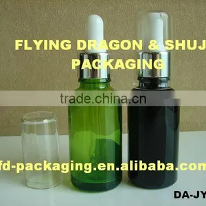 Essential Oil Bottle With Aluminum Dropper and Plastic Cover Bottle(ITEM NO.:CDA-JY SERIES) thumbnail-1