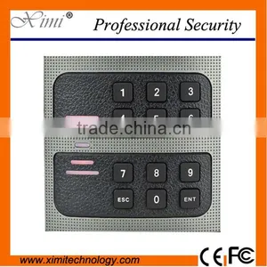 Smart Card Reader KR502 Wiegand Access Control Card Reader With Keypad IP64 Waterproof Card Reader RFID or IC Card Reader thumbnail-1