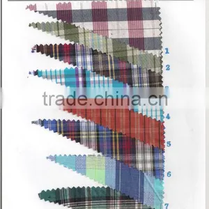 100% Cotton Yarn Dyed Shirting Fabric Textile Stock:P6553-A13100702 thumbnail-1
