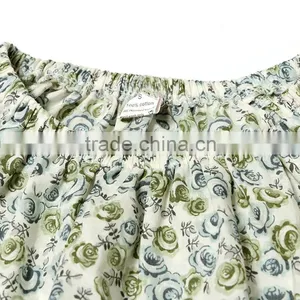Kaiya Latest Baby Clothes Wholesale Flowery Print Romper Toddler Clothes thumbnail-3