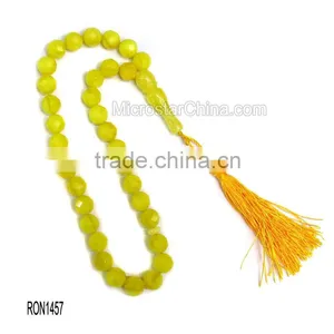 33pcs Muslim Amber Rosary Tasbih Prayer Beads thumbnail-5