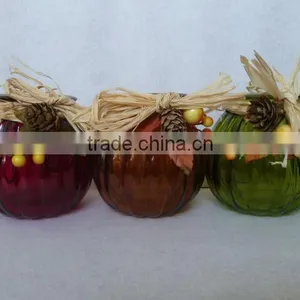 Colors Glass Jar With Straw thumbnail-1