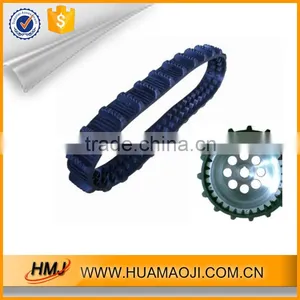 76*12.7*120 Mini Robot Rubber Track thumbnail-3